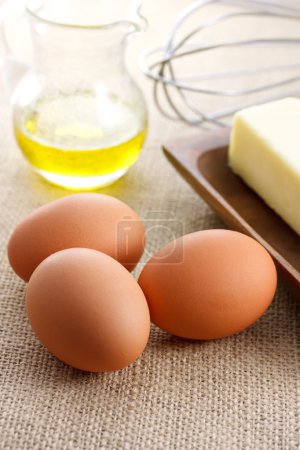 Eggs with butter