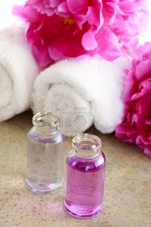 Aroma oil with pink peony