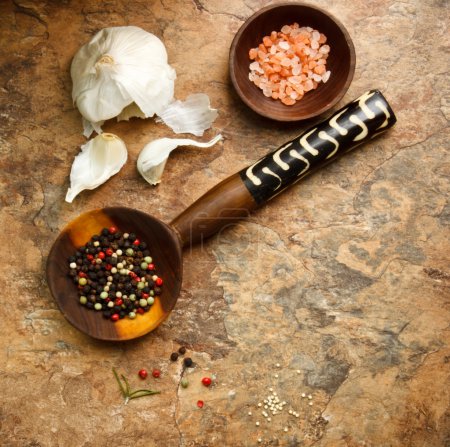 Peppercorn, Garlic and Sea Salt