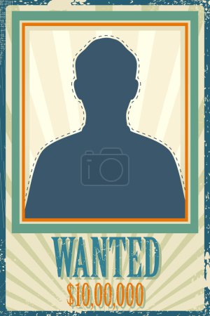 Wanted Retro Poster