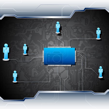 Human Networking on Motherboard