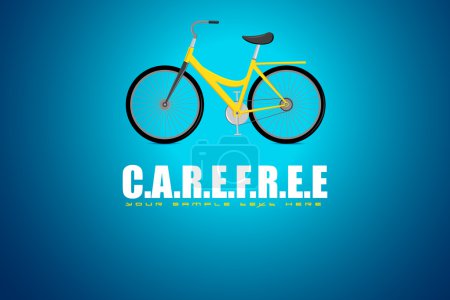 Bicycle in Carefree Background