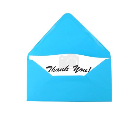 Envelope with gratitude