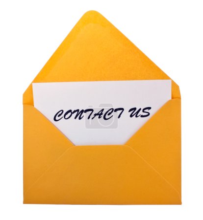 Contact us envelope