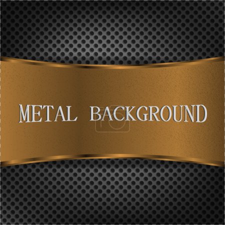 Elegant metal surface background