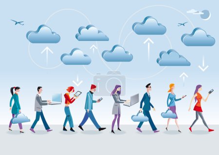 Cloud Computing Walking