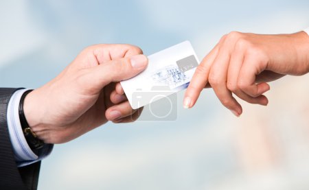 Transfer of credit card