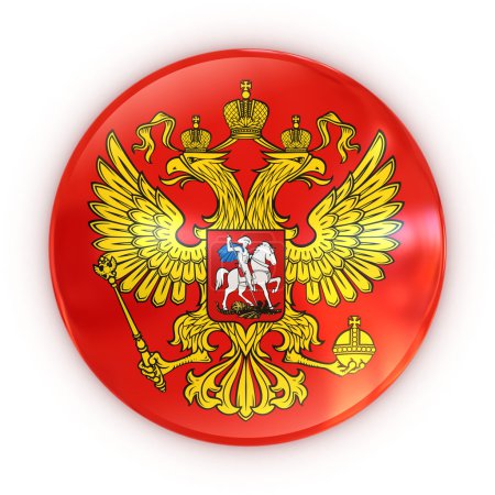 Russian coat of arms - badge
