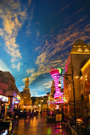 Miracle Mile Shops in the Aladdin hotel stylized as Arab town