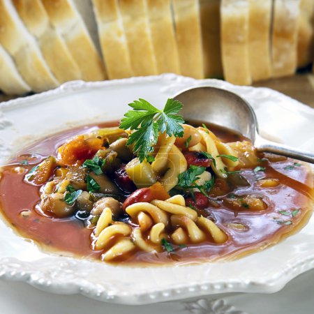 Minestrone with Bread