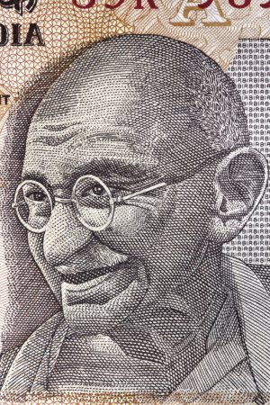 Gandhi on Indian Rupee Note