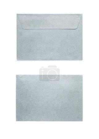 Silver decorative envelope