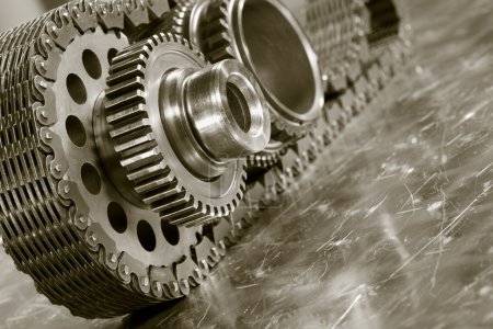 Gear wheels and timing chain