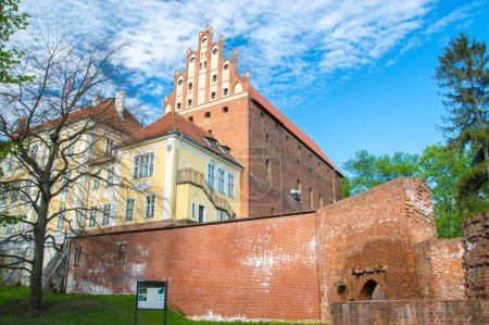 Castle of Warmian Bishops in Olsztyn in Poland.