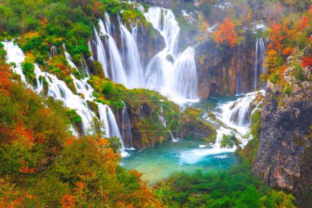 Waterfalls, Plitvice National Park, Croatia
