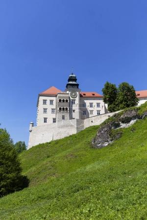  14th century defense Castle Pieskowa Skala , near Krakow, Poland