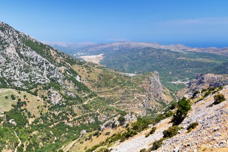 Lasithi mountains on Crete