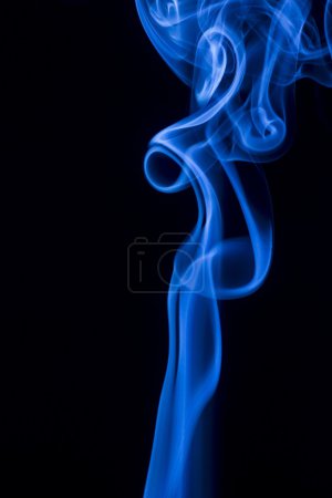 Blue smoke