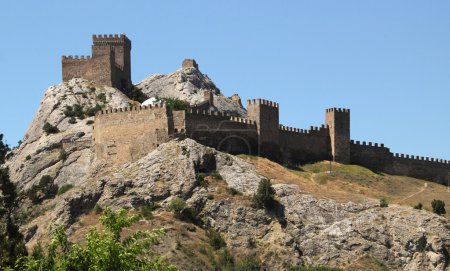 Crimea, Sudak, Ancient greek castle