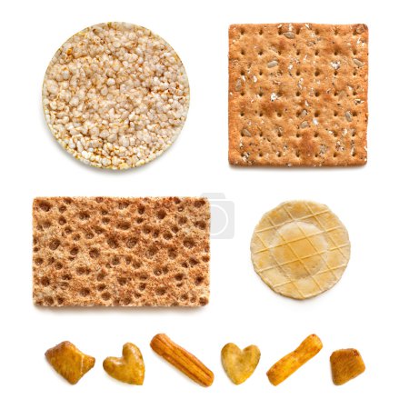 Crackers Collection over White