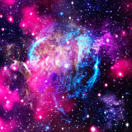 Deep space. Abstract natural backgrounds