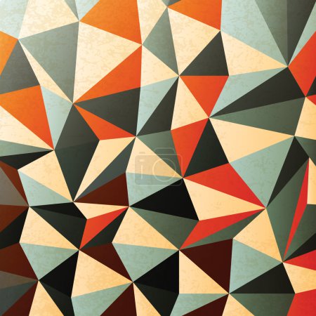 Diamond shaped pattern. Abstract, vector, EPS10