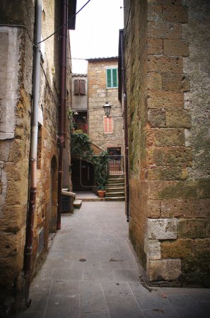 Small backstreet in an italian village