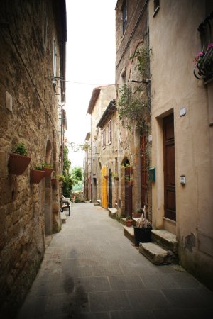 Small backstreet in an italian village