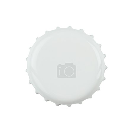 Blank bottle cap with clipping path