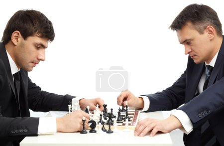 Pensive chessmen