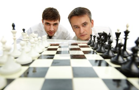 Two chess players