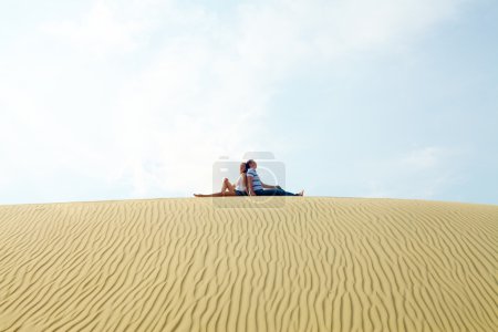 Couple on sand