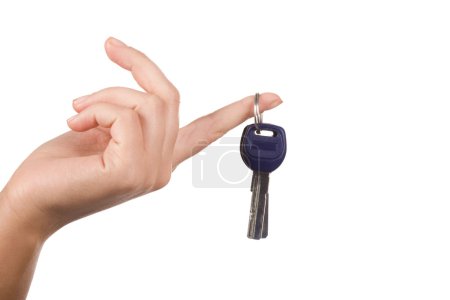 Key on finger