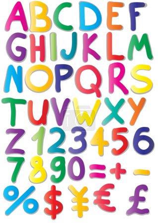 Colour alphabet