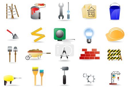 Icons of the tools