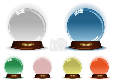 Collection of magic spheres