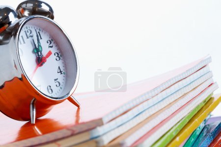 Alarm clock on copybooks